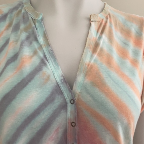 Young Fabulous & Broke Loni Tie-Dye Sleeveless Tee Small - Picture 6 of 9